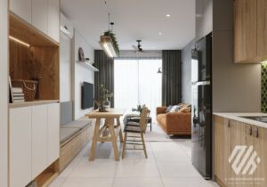 Dự án thiết kế nội thất Chung cư Ocean Park