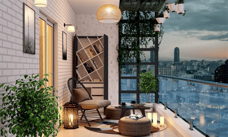 Chi phí thiết kế nội thất ban công HomeMe sẽ phụ thuộc vào nhiều yếu tố 