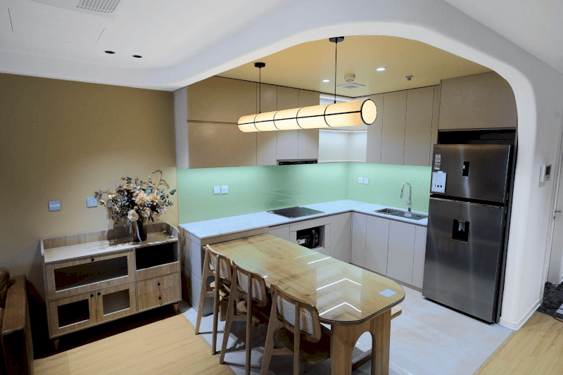 Thiết kế nội thất nhà bếp HomeMe mang đến sự chuyên nghiệp