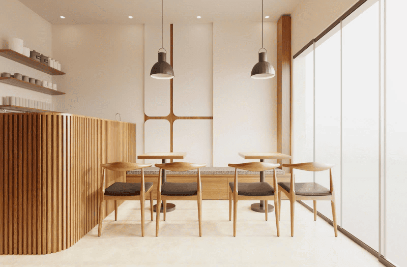 Cafe Mai tại Trung Kính (Hà Nội) với phong cách Minimalism