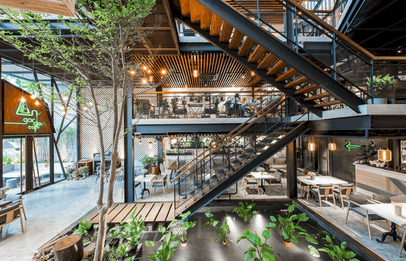 Thời gian thi công nội thất quán cafe phụ thuộc vào nhiều yếu tố 