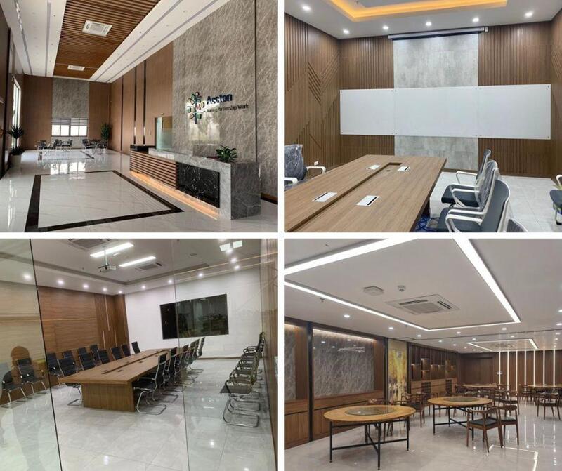 Showroom với phong cách thiết kế nội thất tối giản
