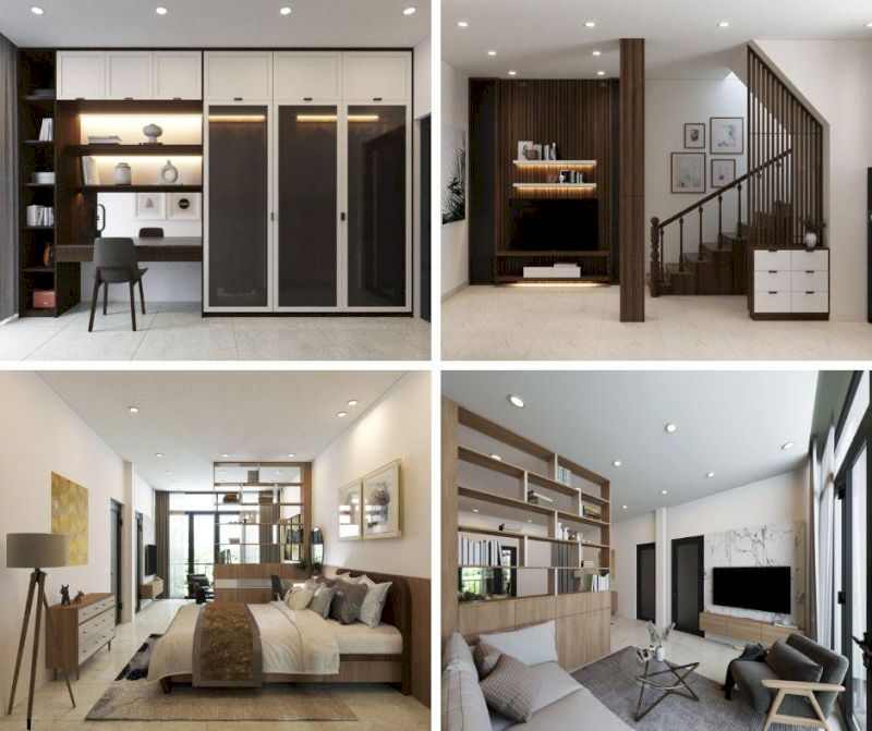  Nội thất nhà phố Trường Chinh theo phong cách hiện đại 