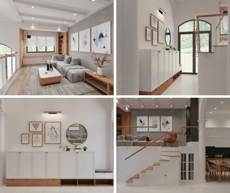  Nội thất nhà phố Trường Chinh theo phong cách scandinavian 