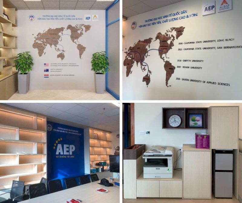Thi công nội thất văn phòng Home cho AEP