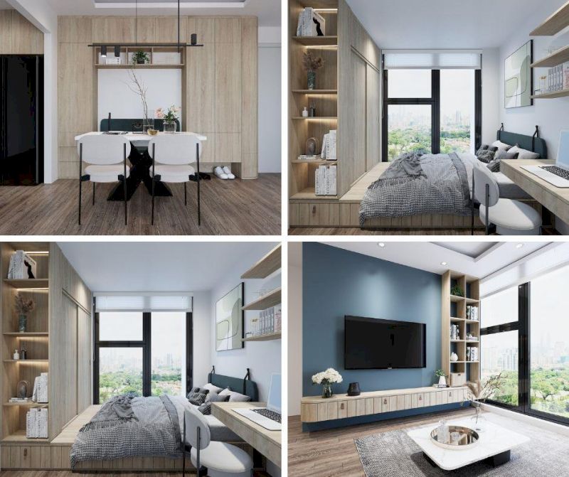 Chung cư Beasky phong cách Wabi Sabi xu hướng