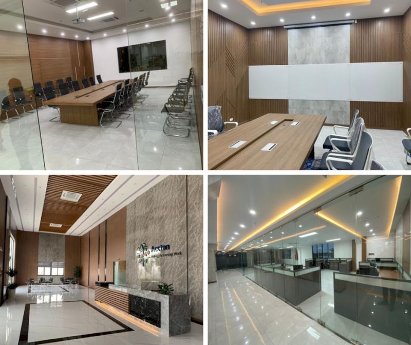 Thiết kế văn phòng nhà máy ACTTON1- F3B phong cách Minimalism