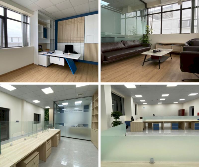 Văn phòng kho bãi trung tâm Quốc tế Thành Phố Bắc Giang phong cách tối giản