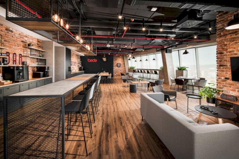 Xu hướng thiết kế nội thất văn phòng công nghiệp được các công ty sáng tạo ưa chuộng