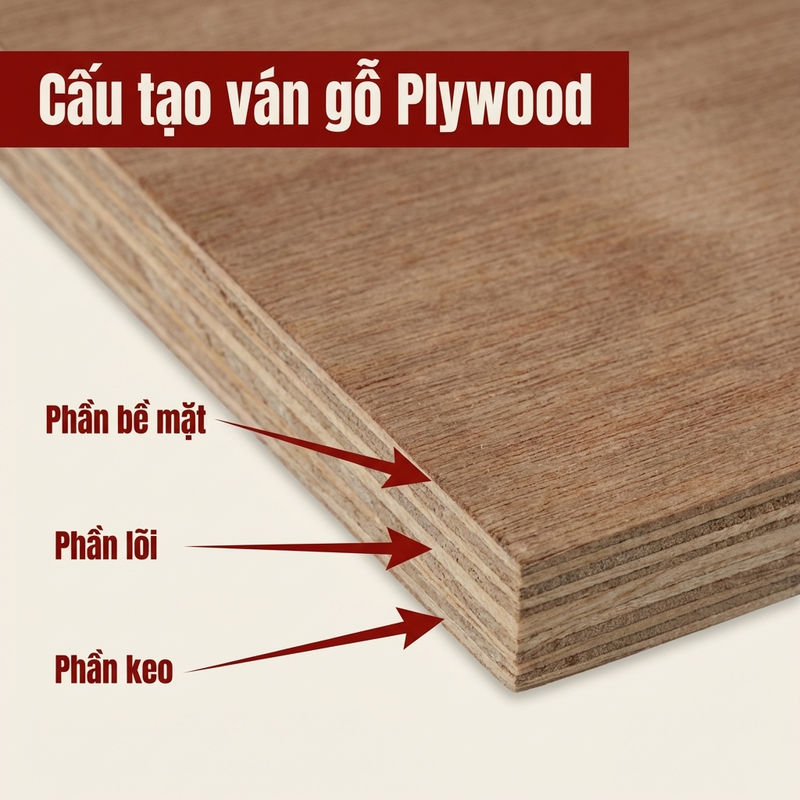 Gỗ Plywood uốn cong là gì? Ưu nhược điểm, bảng mẫu và giá tham khảo 2026