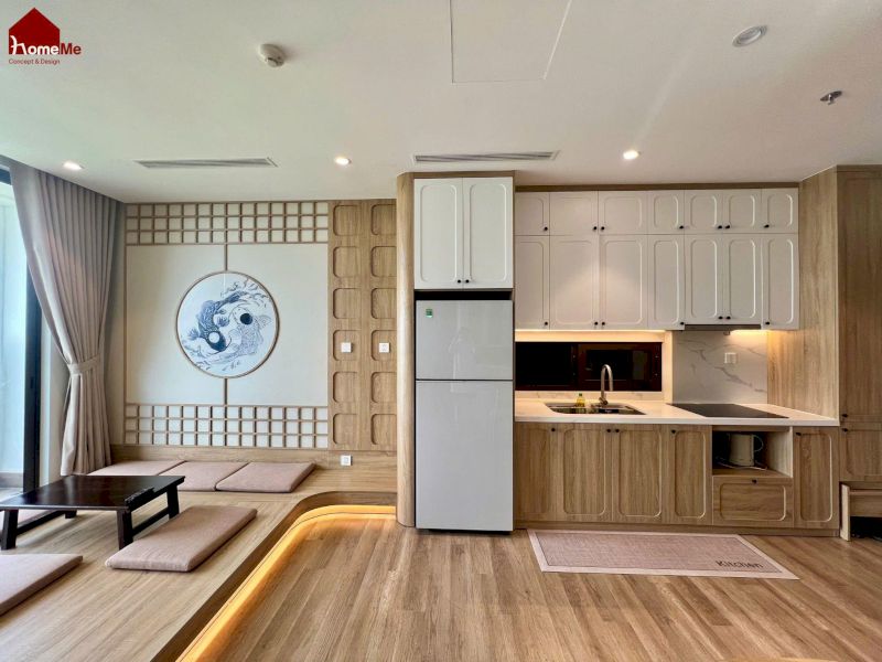 Nội thất gỗ công nghiệp với bề mặt hiện đại, đa dạng màu sắc