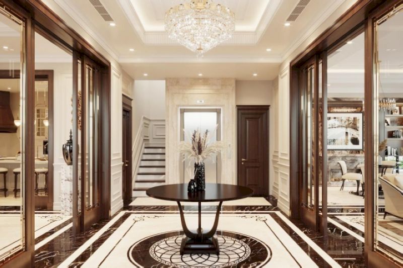 Muốn hóa giải hướng nhà không hợp tuổi, hãy xây dựng thêm sảnh đệm 