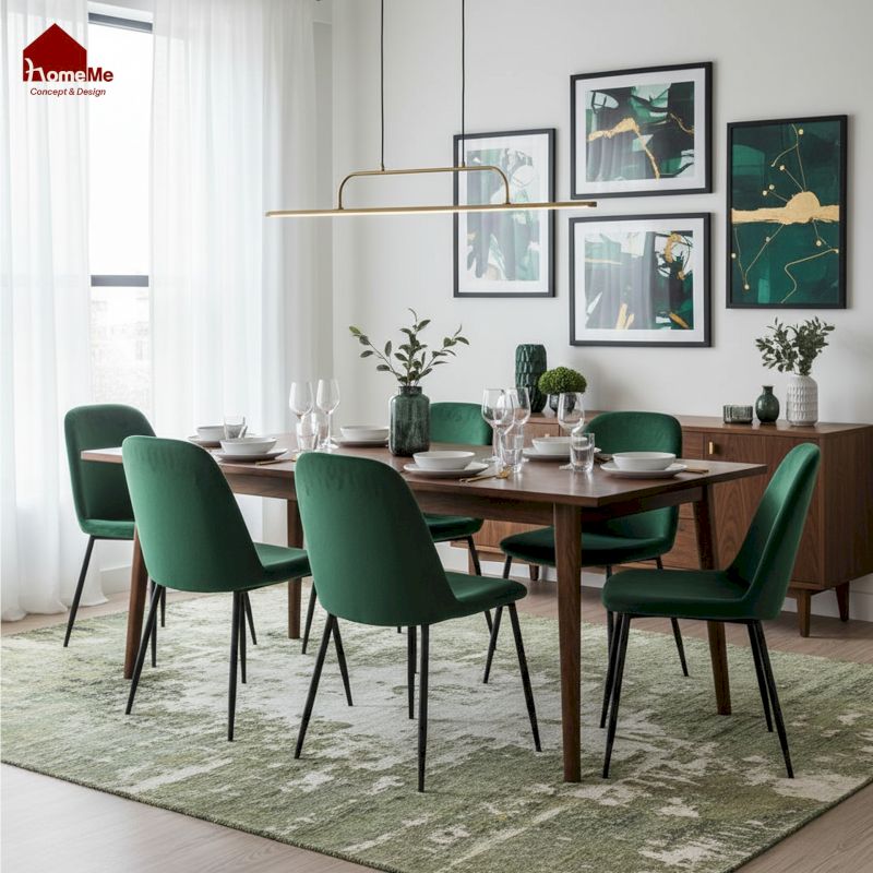 Gia chủ mệnh Hỏa nên ưu tiên các tông màu xanh lá