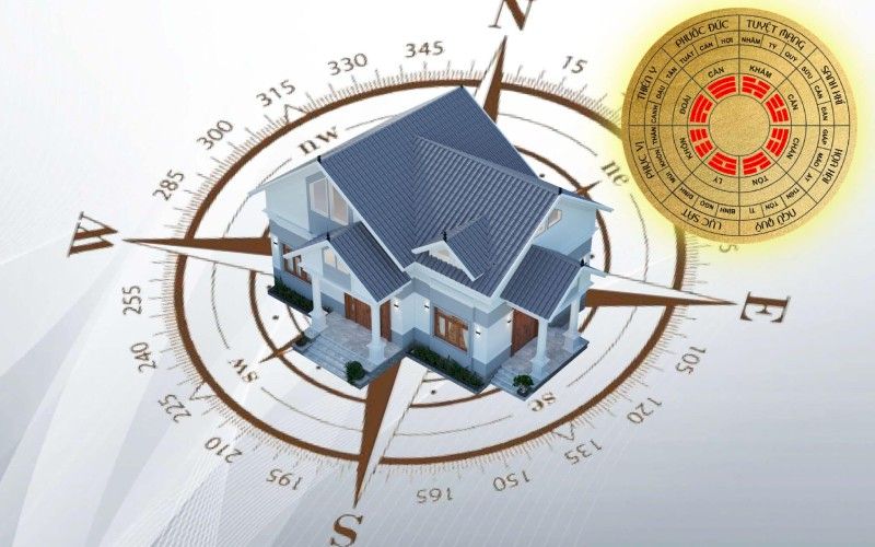 Hướng chính Bắc không hợp với người mệnh Thổ 