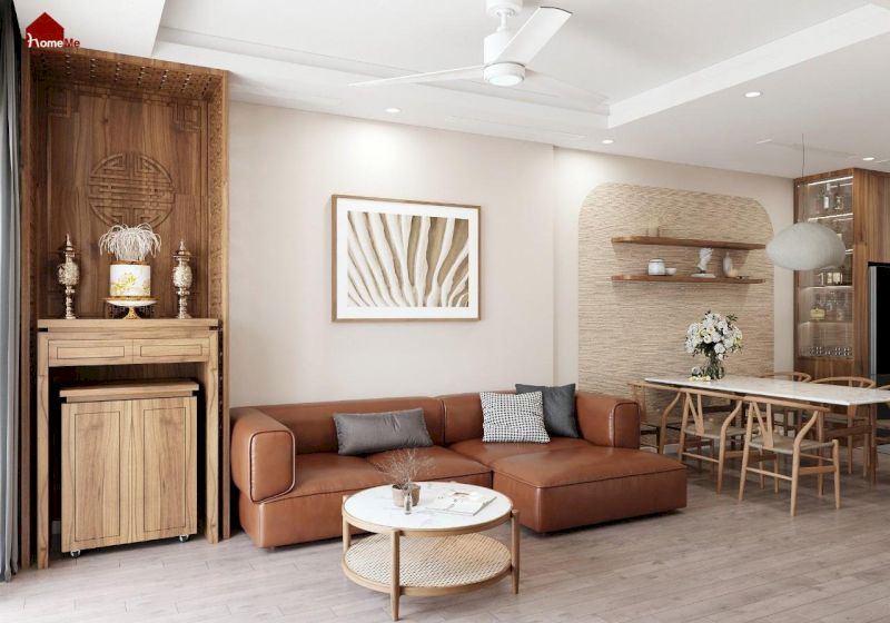 Một không gian ấm cúng rất phù hợp với người mệnh Thổ 