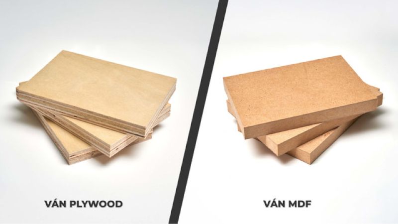 Giá thành cửa sản xuất từ gỗ Plywood trên thị trường hiện nay tương đối đa dạng