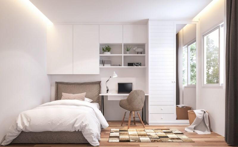 Gợi ý vị trí giường ngủ cho phòng có diện tích nhỏ hẹp 