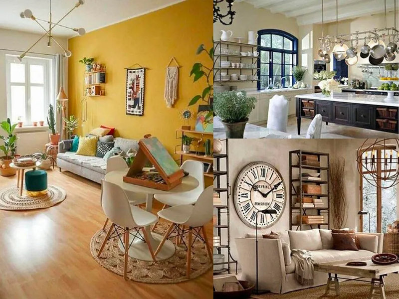 Phong cách Vintage thiên về ánh sáng ấm trong khi Retro tận dụng tối đa ánh sáng tự nhiên