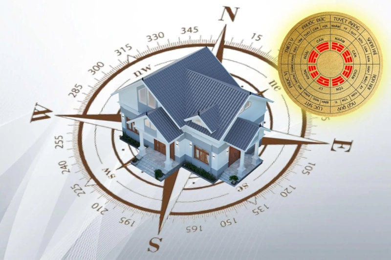 Hướng chính Nam hay Đông và Đông Nam rất phù hợp với người mệnh Hoả