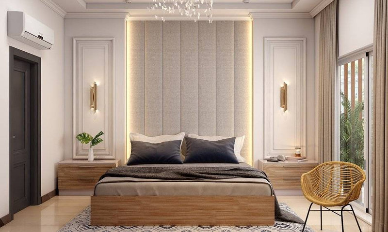 Ánh sáng phòng ngủ nên giao hoà giữa nguồn sáng tự nhiên và nhân tạo